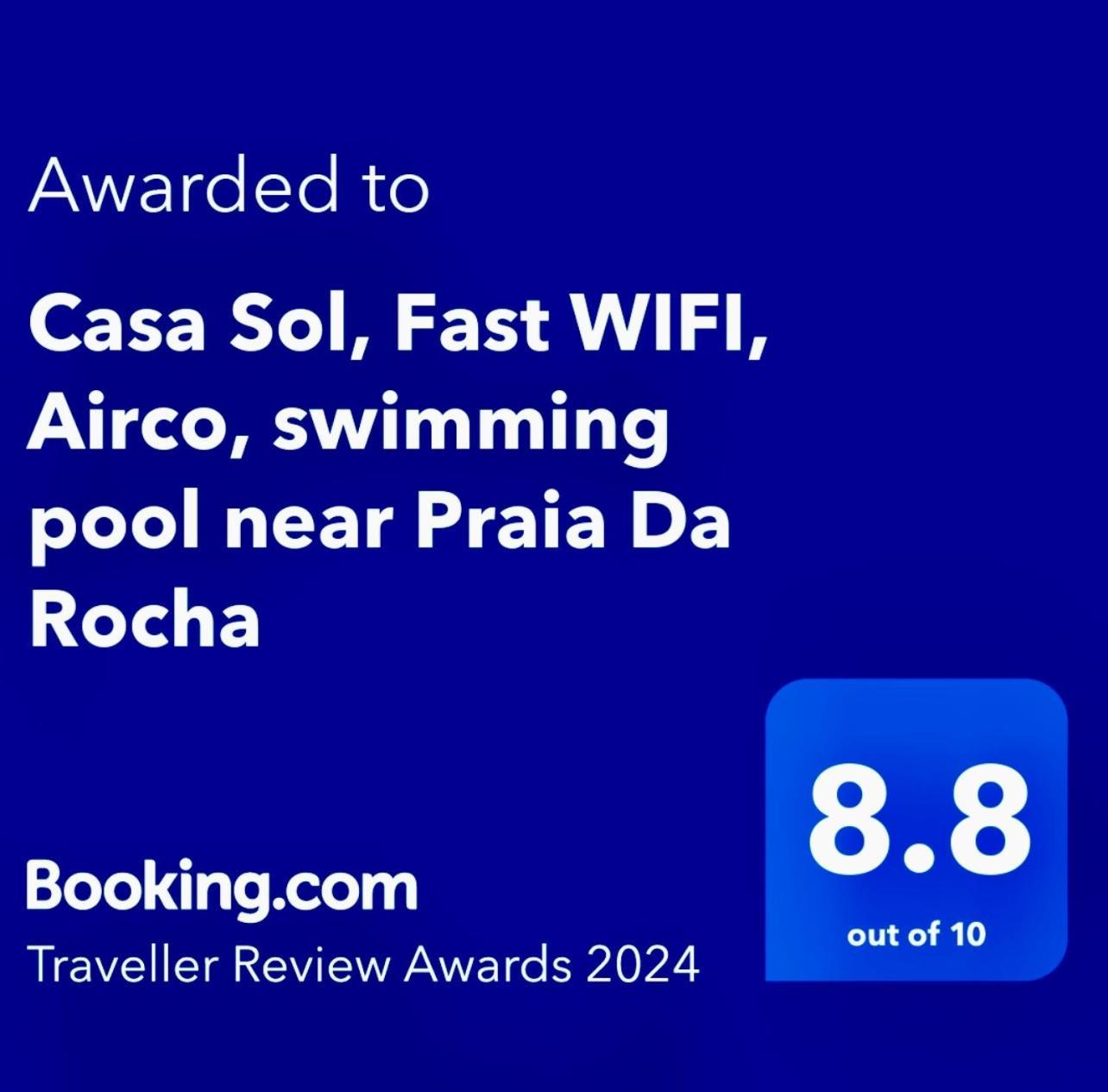 Casa Sol, Fast Wifi, Airco, Swimming Pool Near The Beach Praia Da Rocha Portimao Bagian luar foto